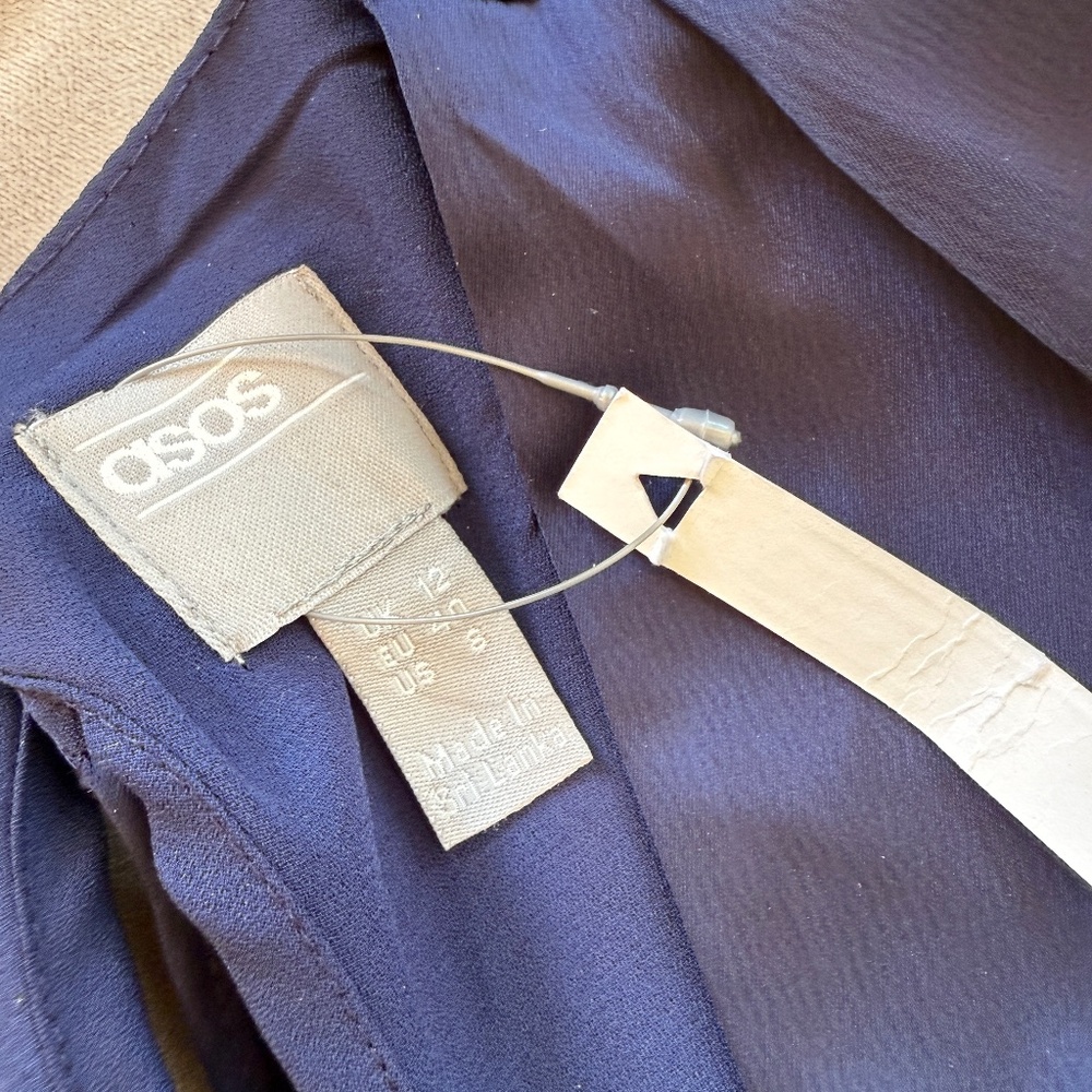 ASOS Mini Wrap-Style Dress - Picture 7 of 9